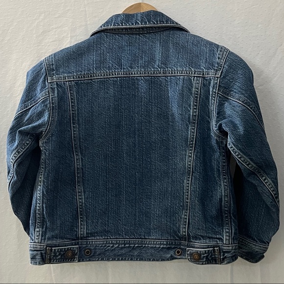 GAP fleece lined jeans jacket, size 5-6yo - Picture 4 of 8
